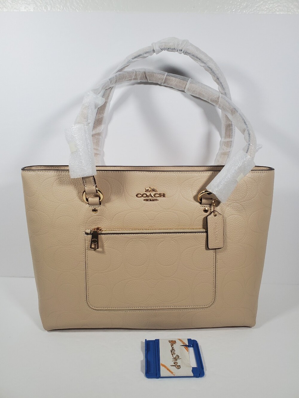 Coach Station Tote Bag In Signature Leather NWT